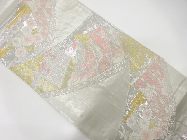 JAPANESE FUKURO OBI / WOVEN KICHO PATTERN